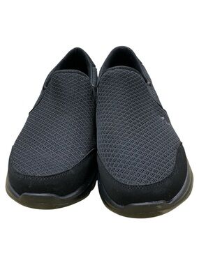 Skechers Women's Black Mesh Slip-On Loafers S7